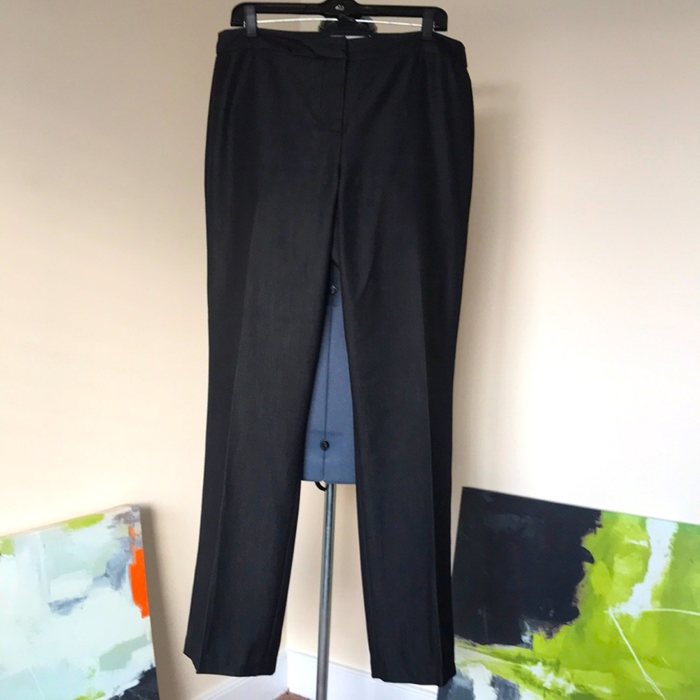Sharagano Charcoal Grey Slacks Size 14